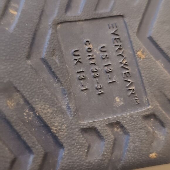 Kids Navy Slip-On Clog Totes Size 13-1 - Picture 7 of 7